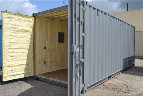 conex container insulation reviews